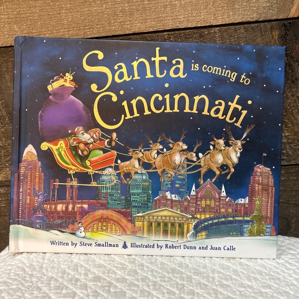 Santa Is Coming to Cincinnati Hardcover Steve Smallman